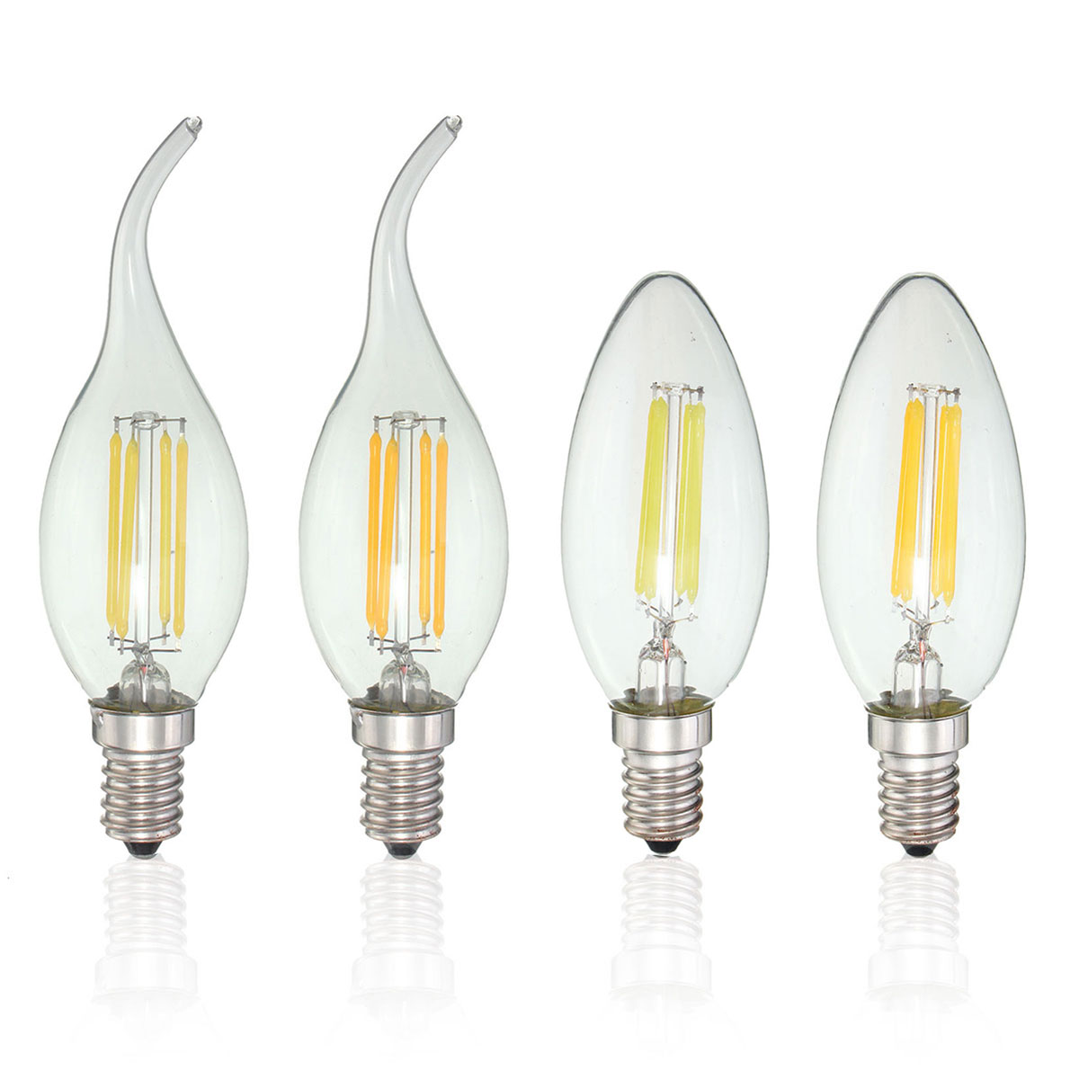 Dimmable-E14-4W-COB-Edison-Filament-Bulb-LED-400Lm-Candle--Light-Candle-AC220V-1075618