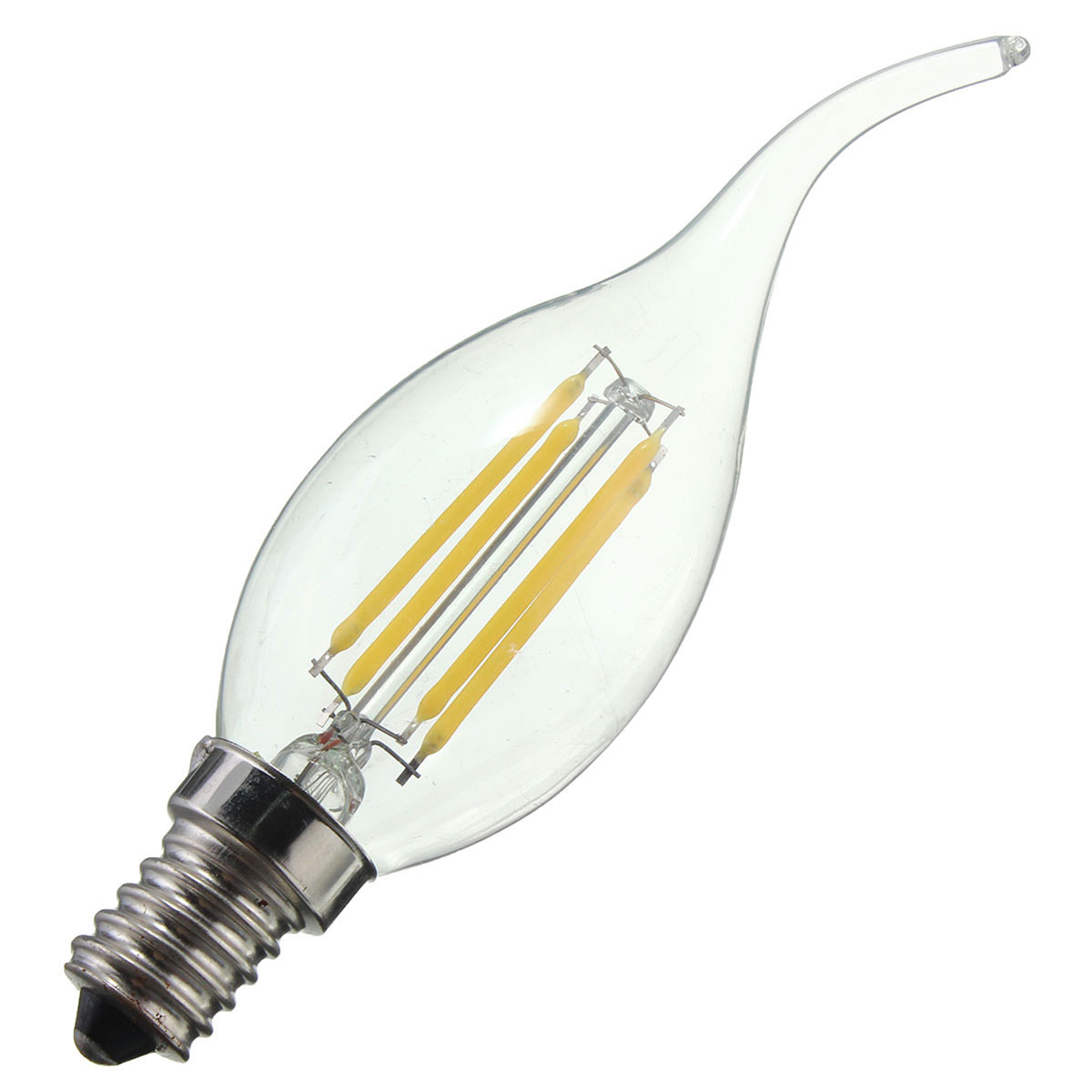 Dimmable-E14-4W-COB-Edison-Filament-Bulb-LED-400Lm-Candle--Light-Candle-AC220V-1075618