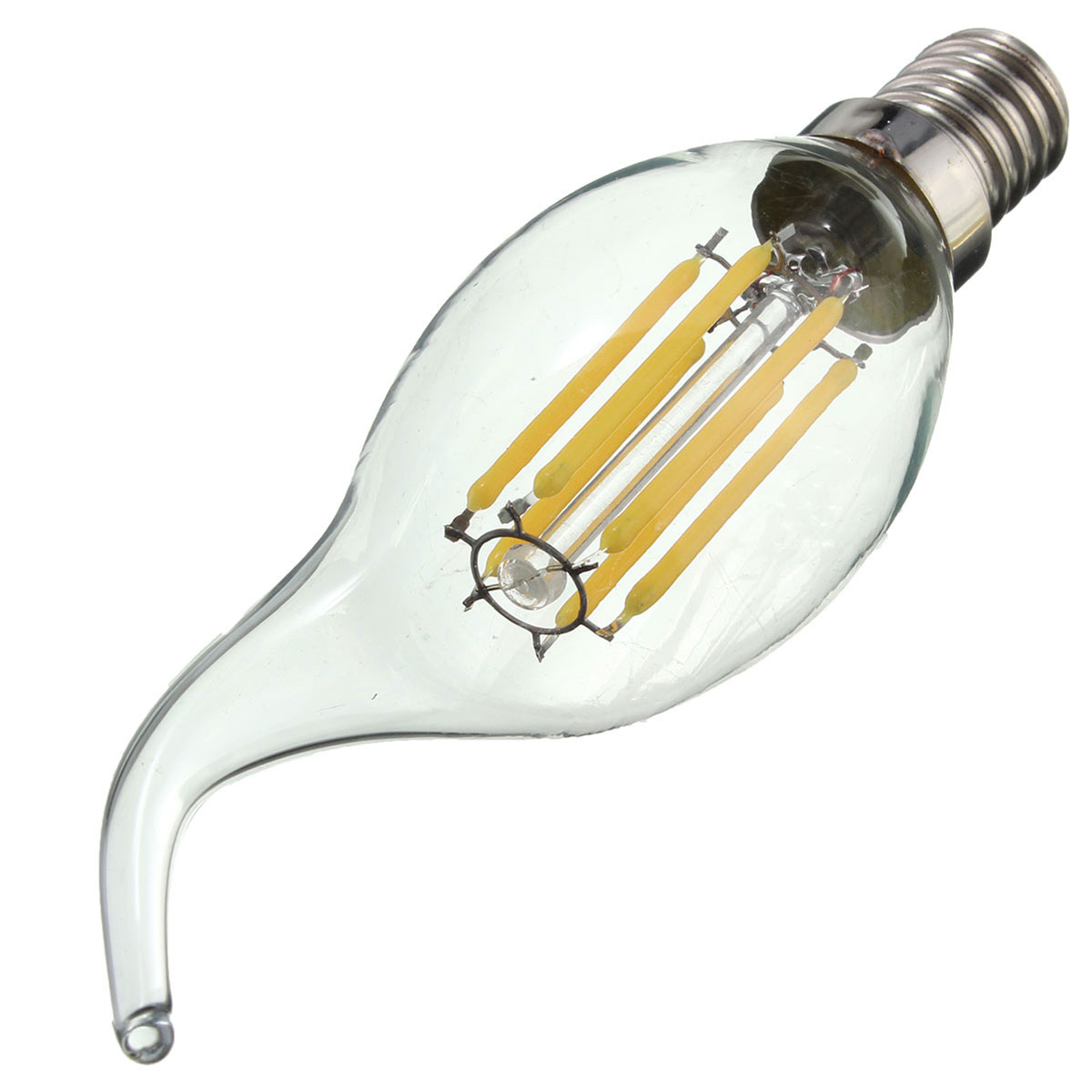 Dimmable-E14-6W-COB-600Lm-Edison-Filament-Bulb-LED-Light-Candle-AC-110V-1067052