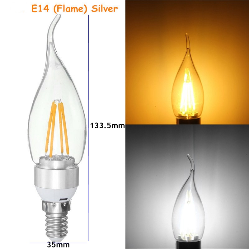 E27-E14-E12-B22-B15-4W-Silver-Pull-Tail-Incandescent-Light-Lamp-Bulb-Non-Dimmable-110V-1136595