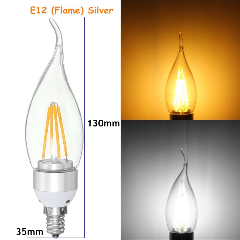 E27-E14-E12-B22-B15-4W-Silver-Pull-Tail-Incandescent-Light-Lamp-Bulb-Non-Dimmable-110V-1136595