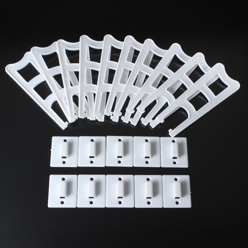 10-Pair-Photo-Frame-Bracket-Stand-Support-Trapezoidal-for-Crystal-Glass-1141318