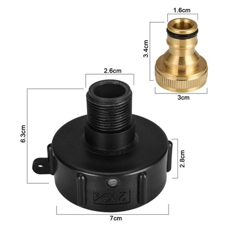 1000L-IBC-Adapter-With-34quot-Connector-S60x6-IG-For-IBC-Water-Tank-Rain-Barrel-1698804