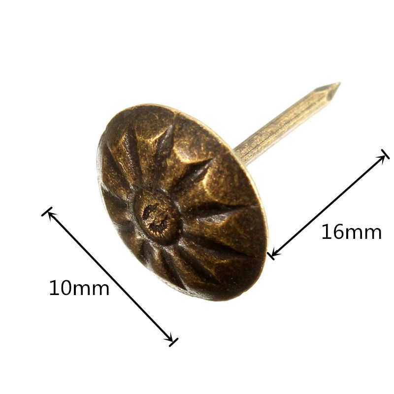 100Pcs-10x16mm-Antique-Brass-Upholstery-Nails-Doornail-Hardware-Screws-DIY-Decoration-Furniture-1248056