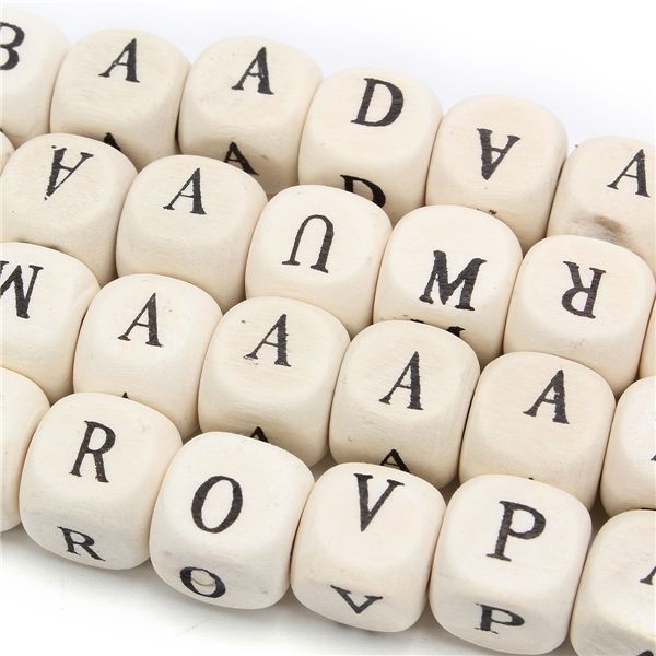 100Pcs-Natural-Mixed-Wooden-Alphabet-Letter-Cube-Craft-Charms-Beads-10mm-1122604