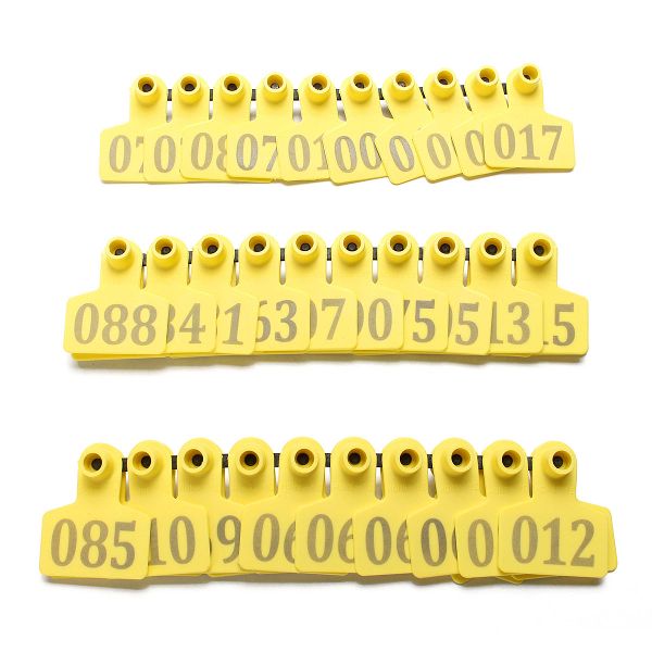 100Sets-Yellow-Animals-CattleenspGoat-Pig-Sheep-Use-Ear-Number-Tag-Livestock-Tags-Labels-1101299