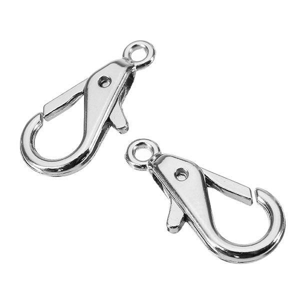 10Pcs-23mm-Silver-Zinc-Alloy-Lobster-Claw-Clasp-with-17mm-Round-Ring-1152641