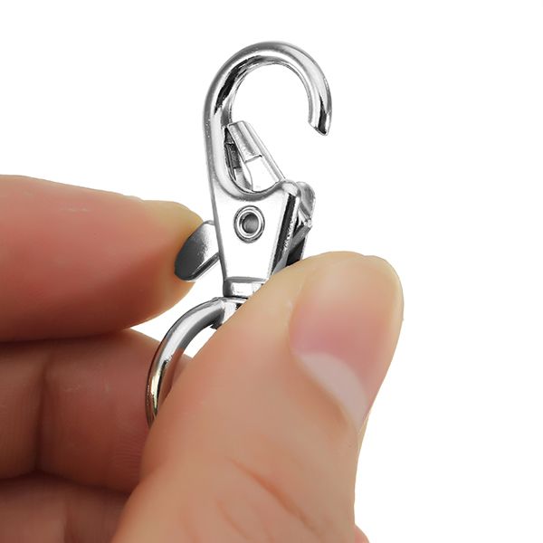 10Pcs-40mm-Silver-Zinc-Alloy-Swivel-Lobster-Claw-Clasp-Snap-Hook-with-16mm-D-Ring-1152642