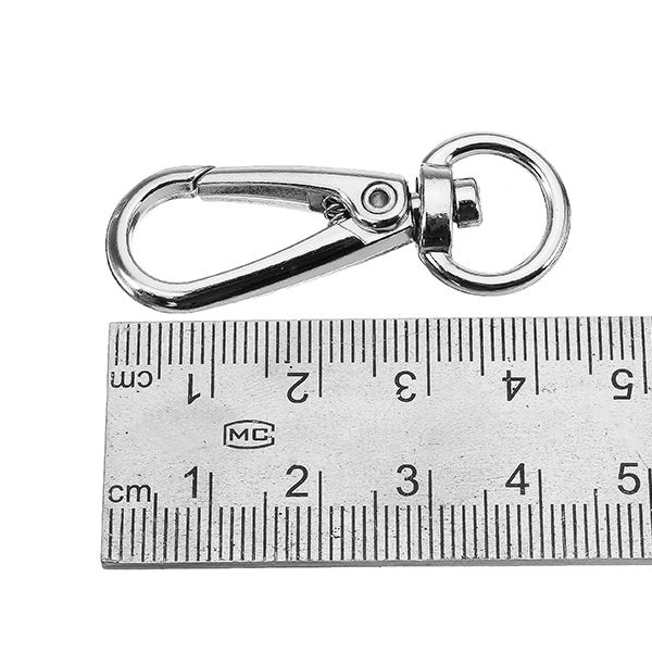 10Pcs-45mm-Silver-Zinc-Alloy-Oval-Swivel-Spring-Snap-Hook-Trigger-Clip-with-11mm-Round-Ring-1152649