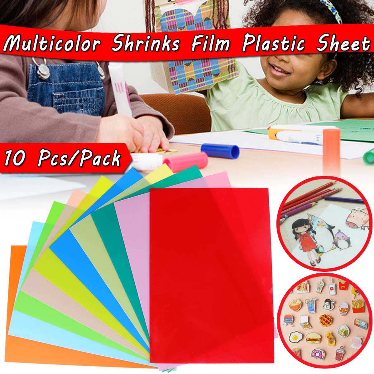 10Pcs-A4-Size-Multicolor-Shrinks-Film-Plastic-Sheet-DIY-Resin-Decorating-Unprintable-Films-Toys-Craf-1750257