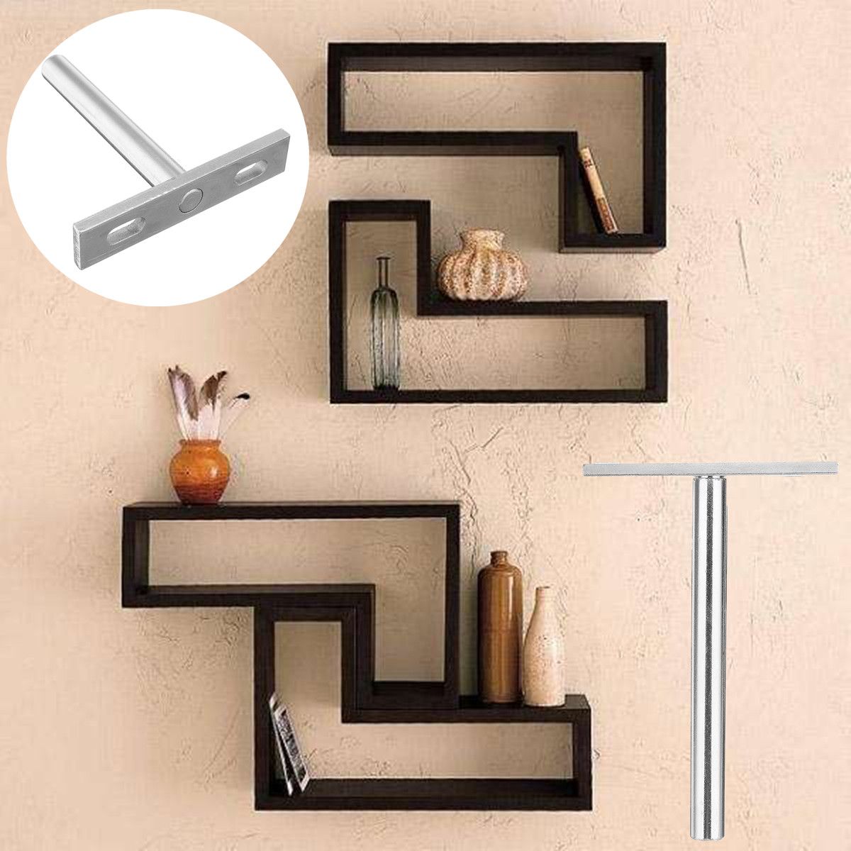 10Pcs-Concealed-Floating-Hidden-Shelf-Support-Metal-Brackets-345-Inch-1242378