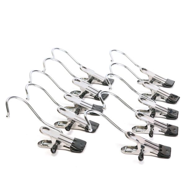 10Pcs-Stainless-Steel-Clothes-Coat-Hanger-Clips-for-Home-Travelling-Laundry-1089643