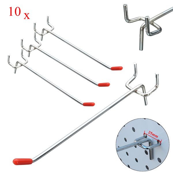 10Pcs-Stainless-Steel-Wall-Display-Hooks-for-Coat-Shop-Slatwall-Panel-10-times-150MM-1085252