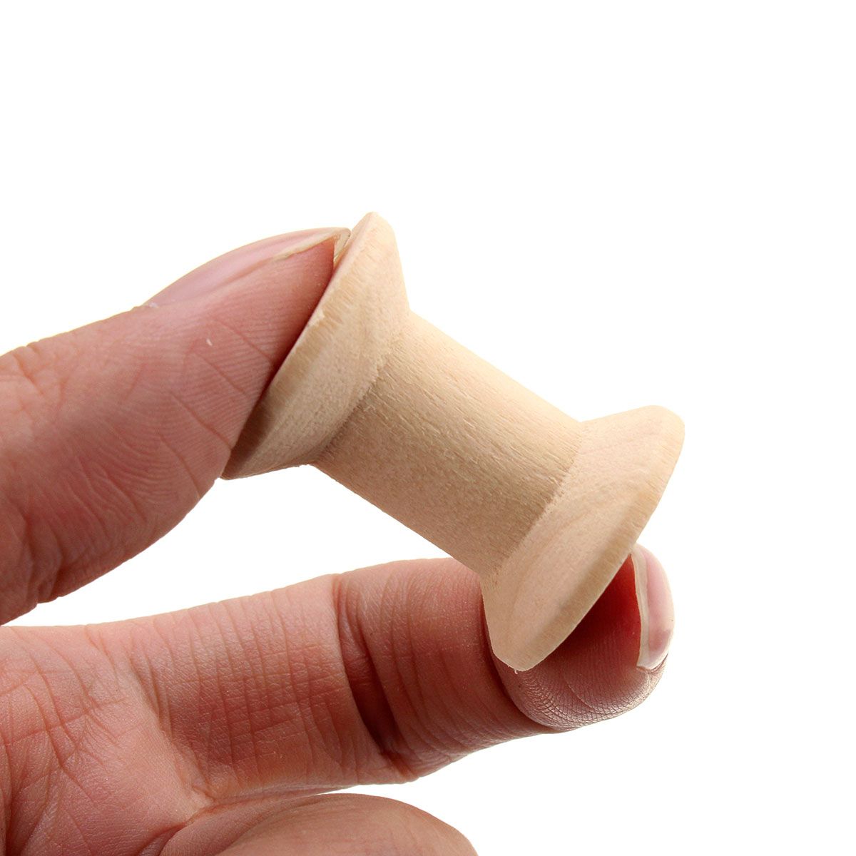 10Pcs-Vintage-Style-Wooden-Bobbins-Spools-Reels-For-Sewing-Ribbons-Twine-Crafts-1039882