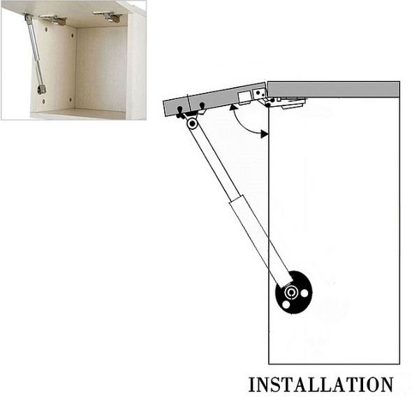 10X-120N-Hydraulic-Gas-Strut-Lift-Support-Door-Cabinet-Hinge-Spring-938144