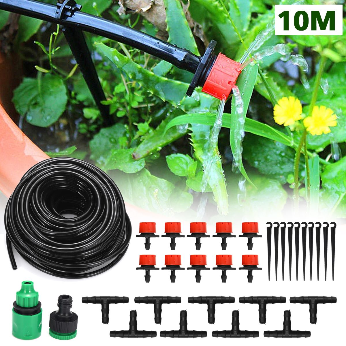 10m-Hose-Automatic-Sprinkler-Drippers-Micro-Irrigation-Drip-Plant-Watering-Garden-System-1667245