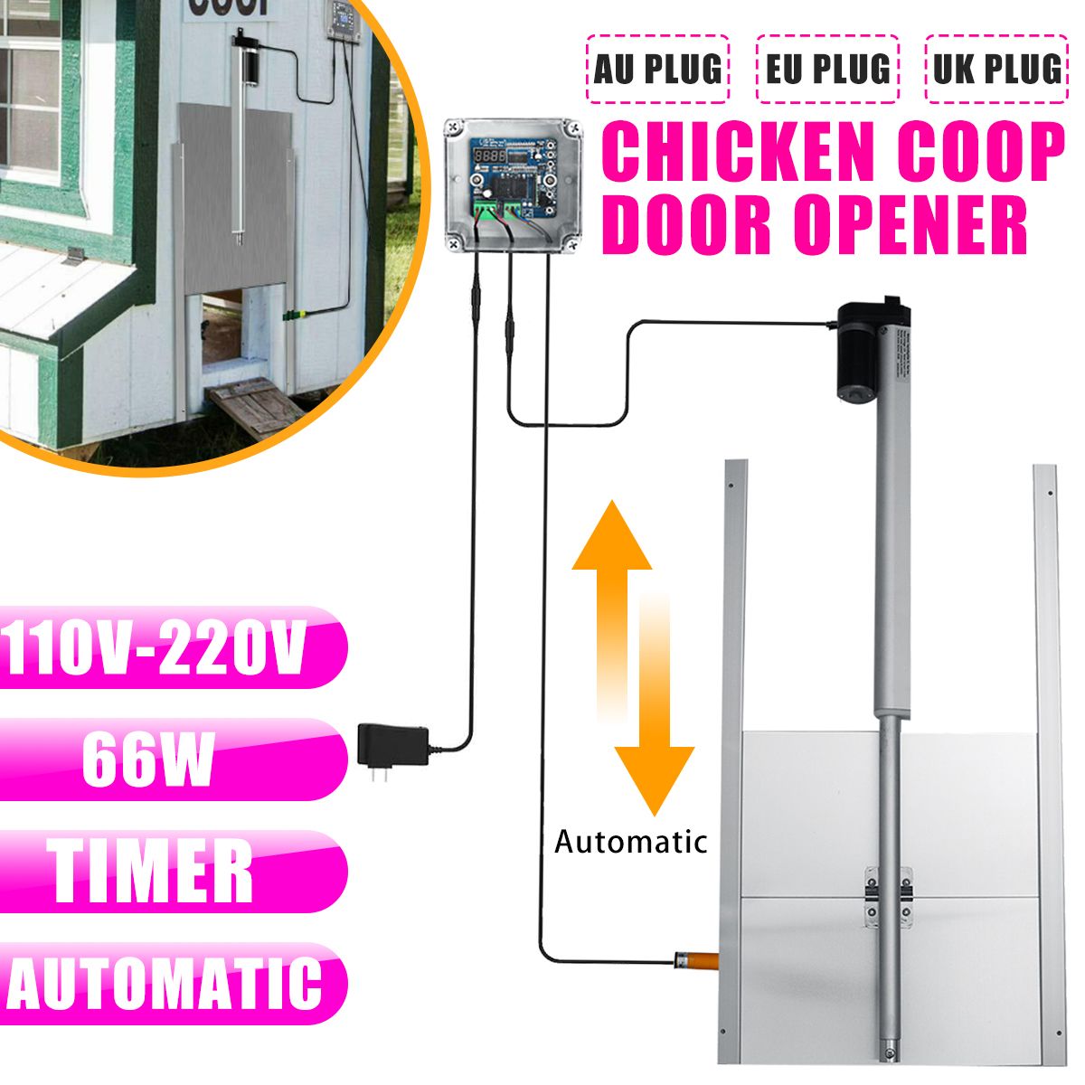 110V-220V-66W-Metal-Automatic-Chicken-Coop-Door-Opener-EU-Plug-1713506