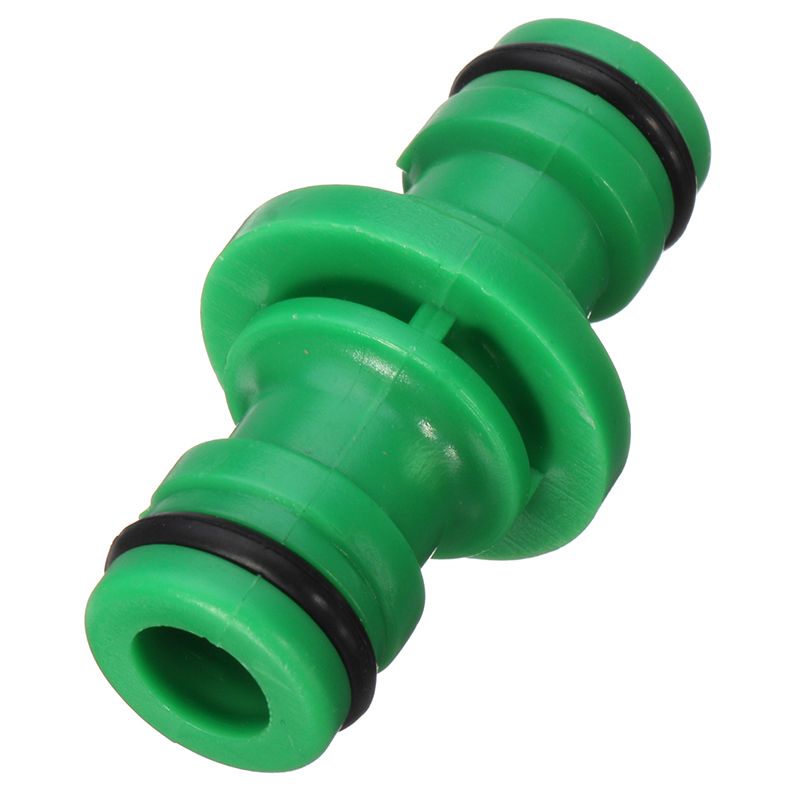 12-Inch-Plastic-Water-Pipe-Two-Way-Nipple-Joint-Hose-Connector-Fitting-Green-1164243