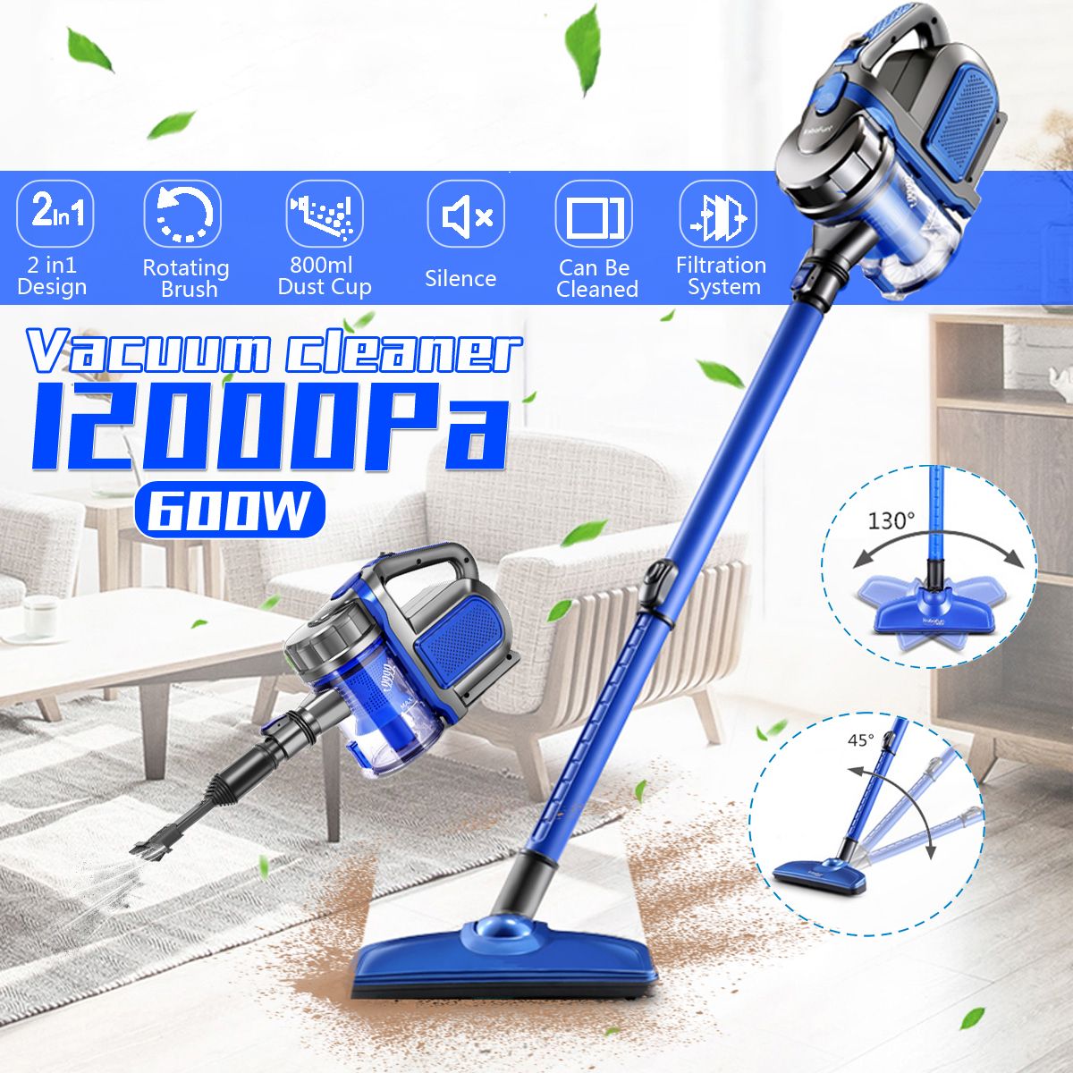 12000Pa-Suction-600W-2-In-1-Cordless-Handheld-Stick-Wired-Vacuum-Cleaner-Tool-1518607
