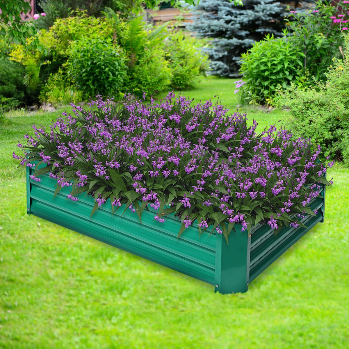 1200x900x300mm-Raised-Steel-Garden-Bed-Planter-Box-Outdoor-Vegetable-Flower-Herbs-Tray-Pot-1711013