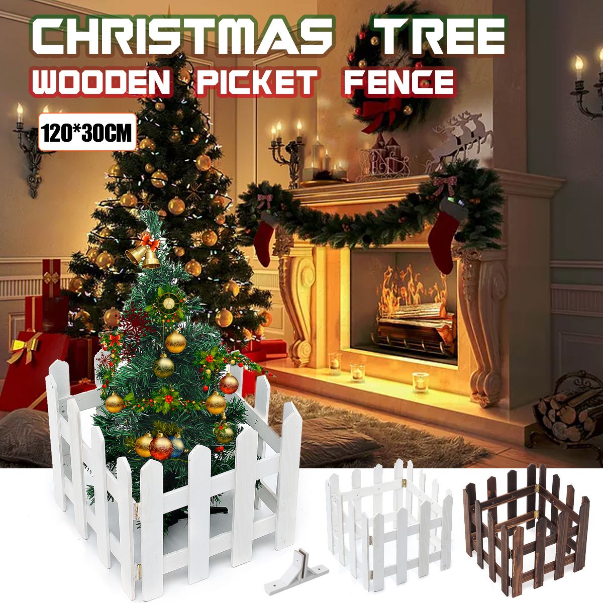 120cmx30cm-DIY-Wood-Picket-Fence-With-Screws-House-Wedding-Party-Garden-Christmas-Tree-Decoration-1735483