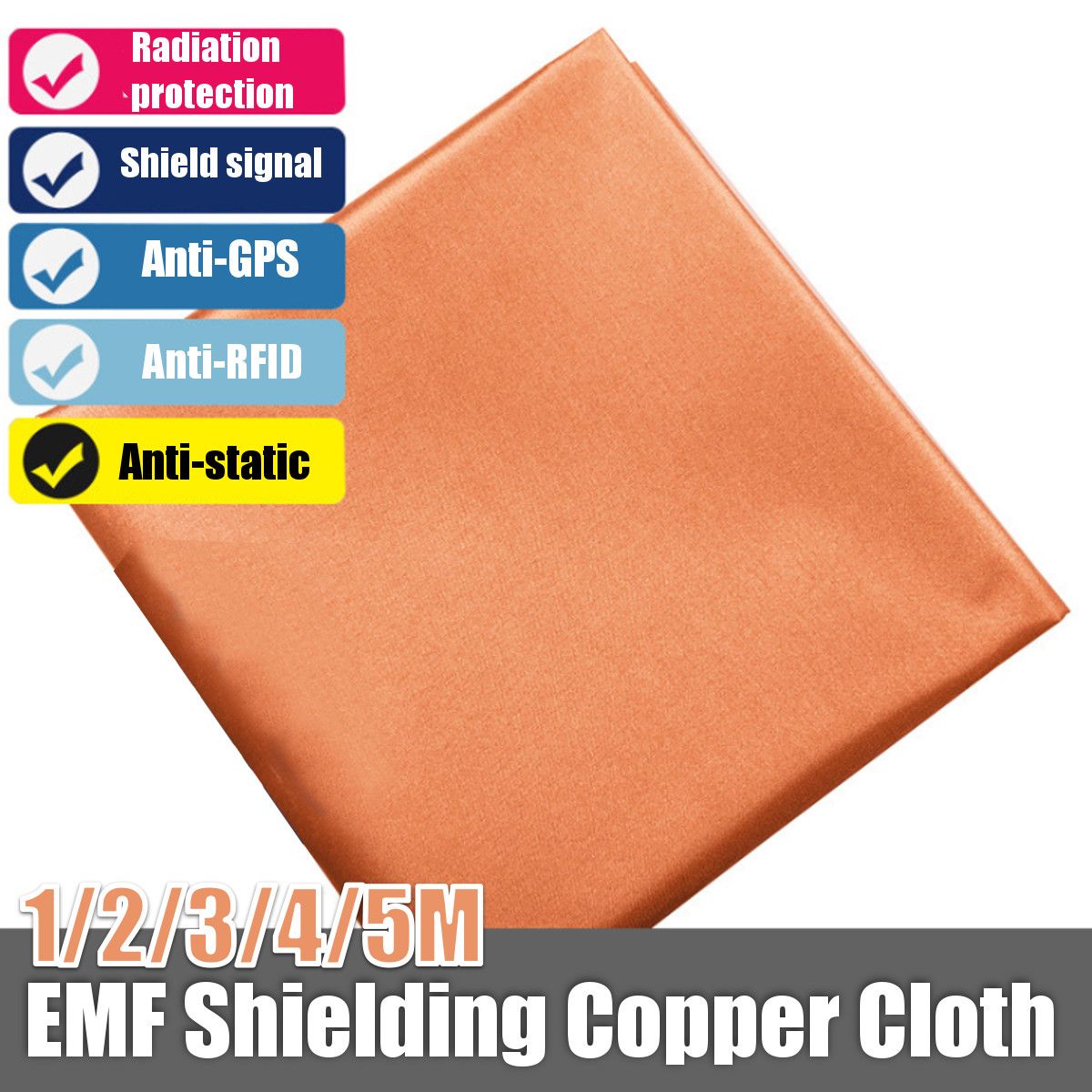 12345M-Anti-Scanning-RFID-Shielding-Fabric-Antimagnetic-Cloth-EMF-Copper-Blocking-radiation-Signal-W-1737135