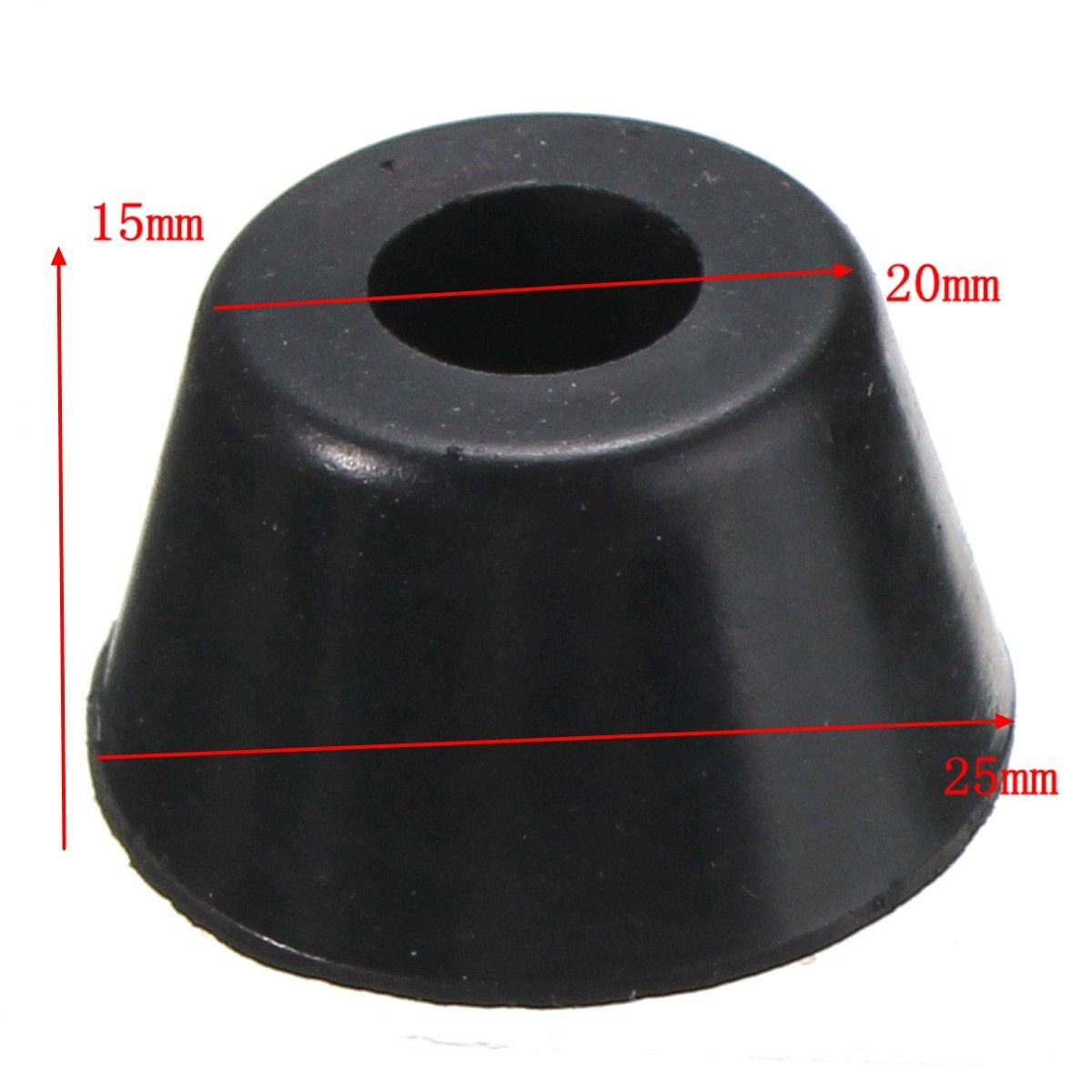 12pcs-25x20x15mm-Black-Rubber--Protector-for-Chair-Leg-Table-Crutch-Feet-Stools-Furniture-Feet-1015949