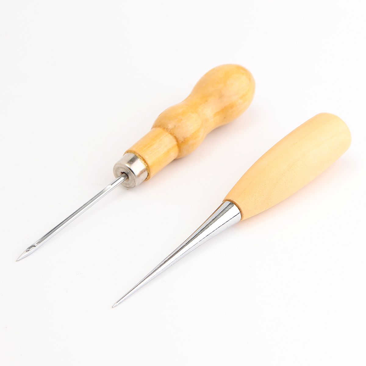 14-Pcs-Leather-Craft-Tool-Set-Handmade-DIY-Tools-Kit-Hand-Stitching-Sewing-Thread-Awl-Thimble-1151892