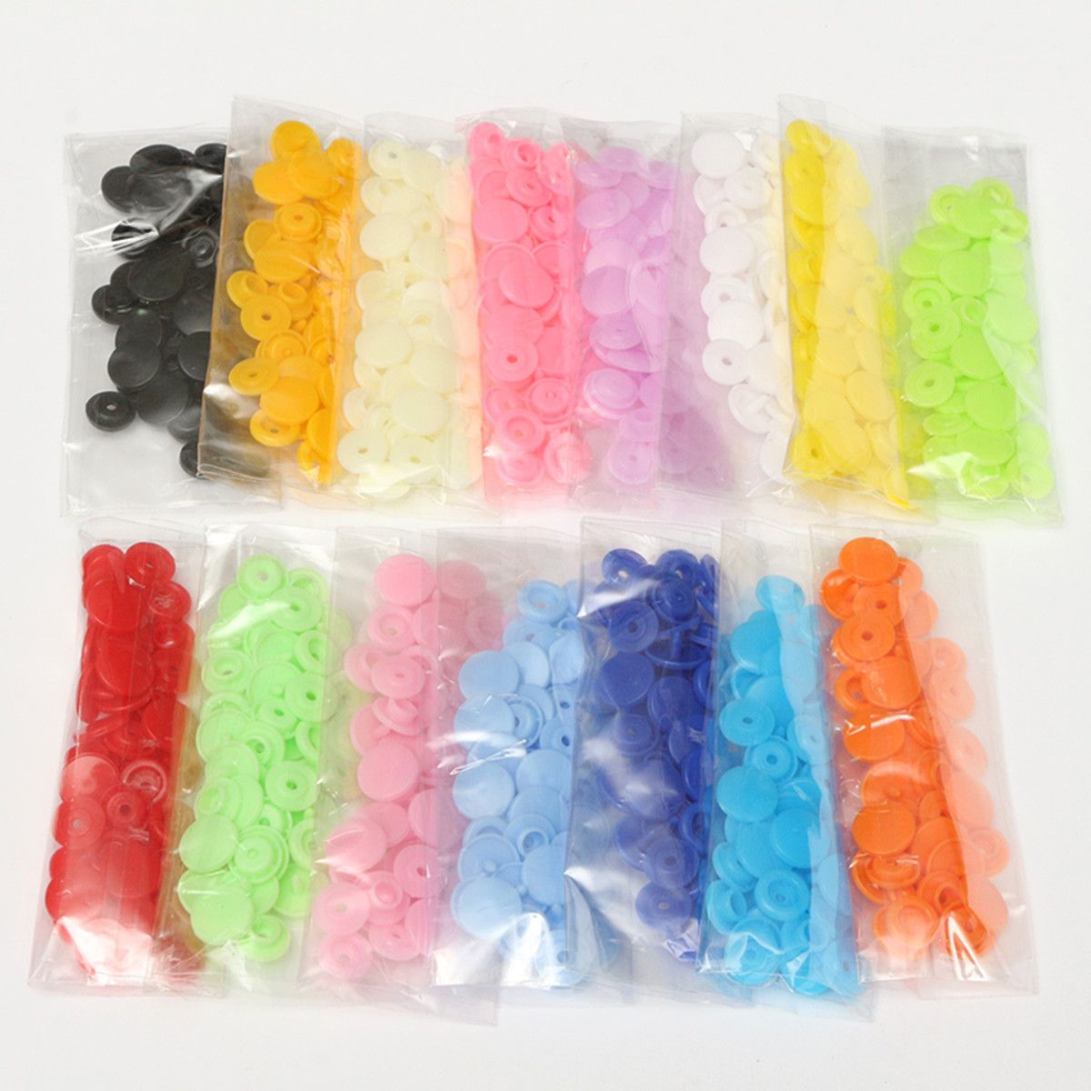 150PcsSet-Plastic-Resin-T5-Fastener-Snap-Kam-Buttons-Pliers-Kit-DIY-Crafts-1097681