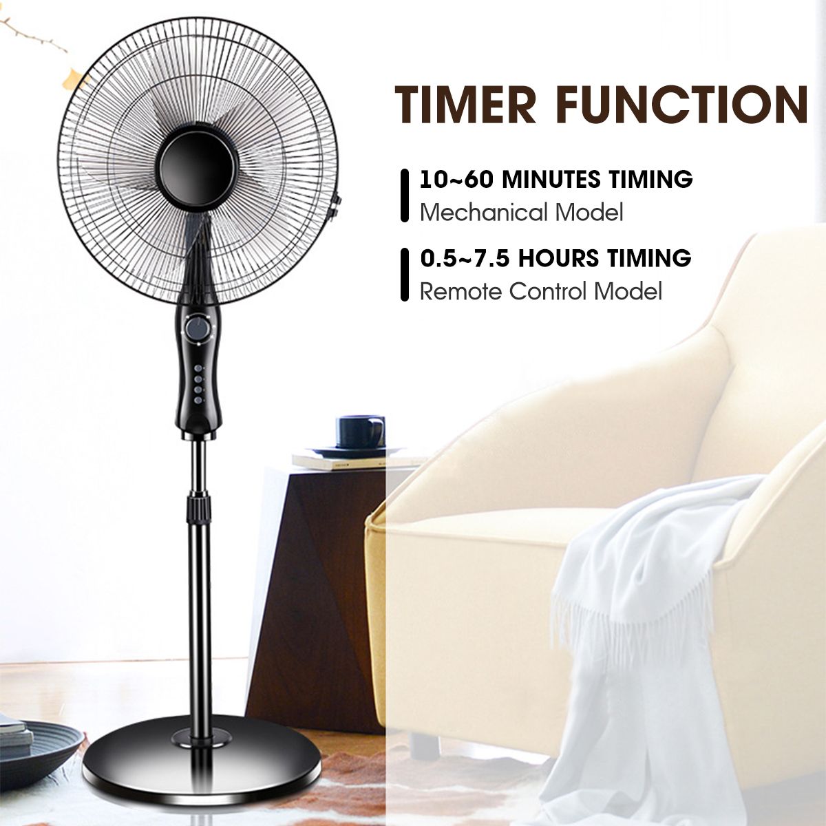 16-inch-Floor-Fan-Stand-Timer-Fan-15cm-Adjustable-Height-amp-Angle-with-Remote-Control-1568417