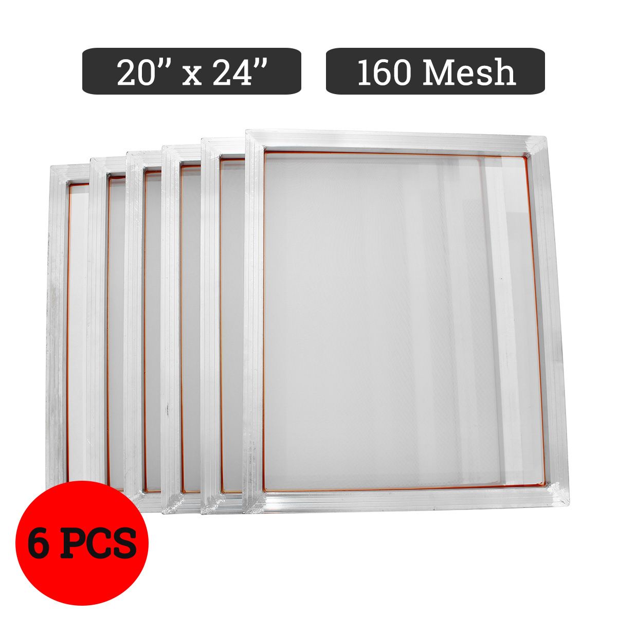 160-Mesh-Silk-Screen-Printing-Screen-With-Aluminum-Frame-White-Polyester-1450324