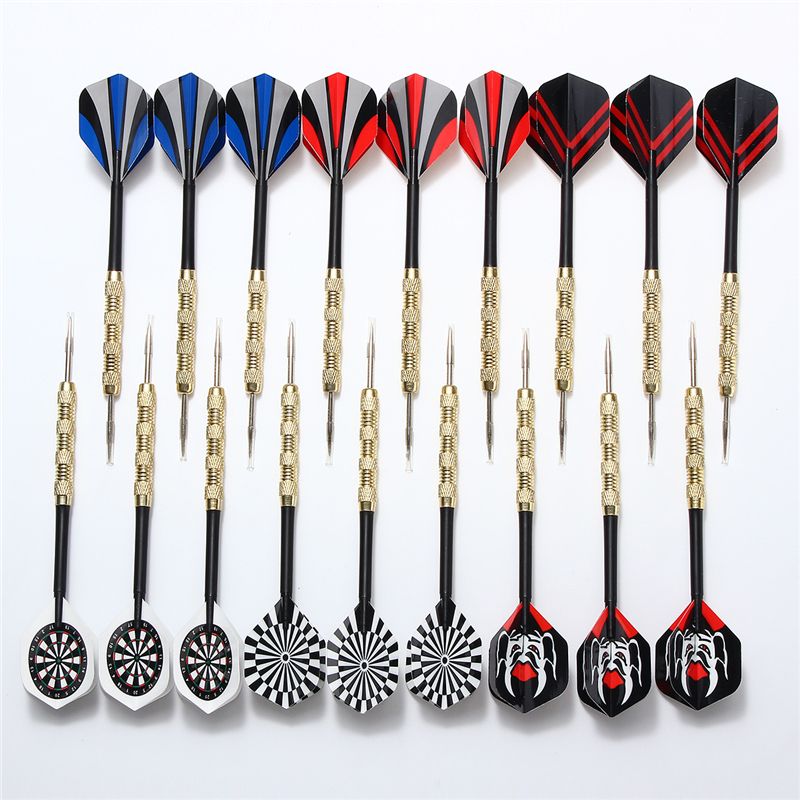 18Pcs-Steel-Tip-Dart-With-Nice-Flight-Game-Play-Darts-15cm-1289552