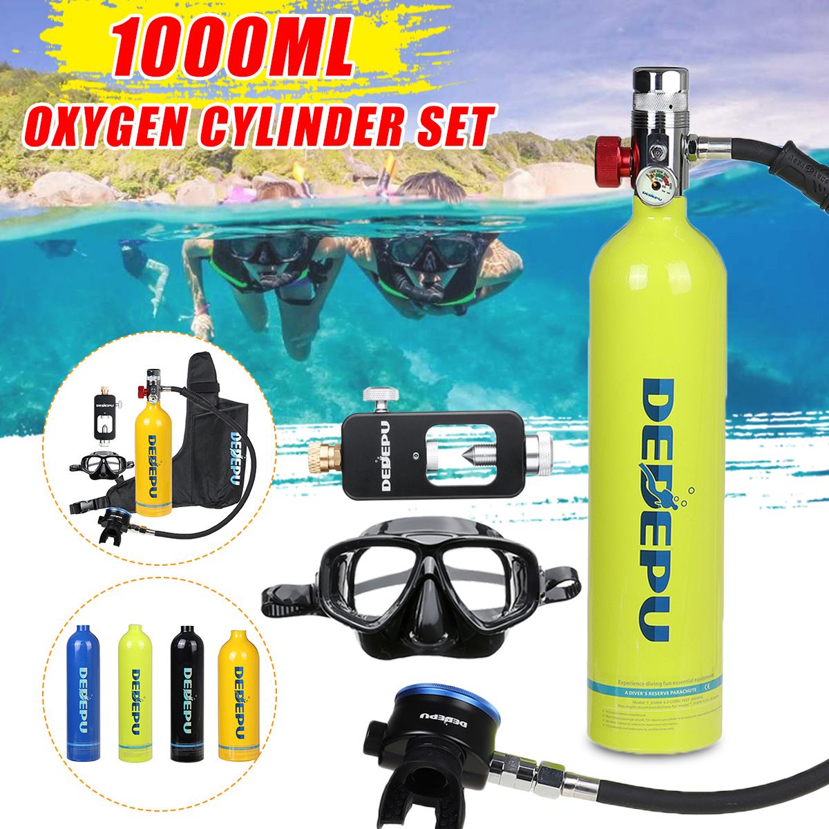 1L-MIni-Scuba-Oxygen-Cylinder-Air-Tank-Underwater-Breathing-Diving-Valve-Kit-Set-1692307