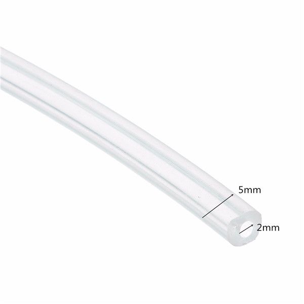 1M-2mm-Odorless-Transparent-Silicone-Hose-Food-Temperature-Resistant-Tube-1108747