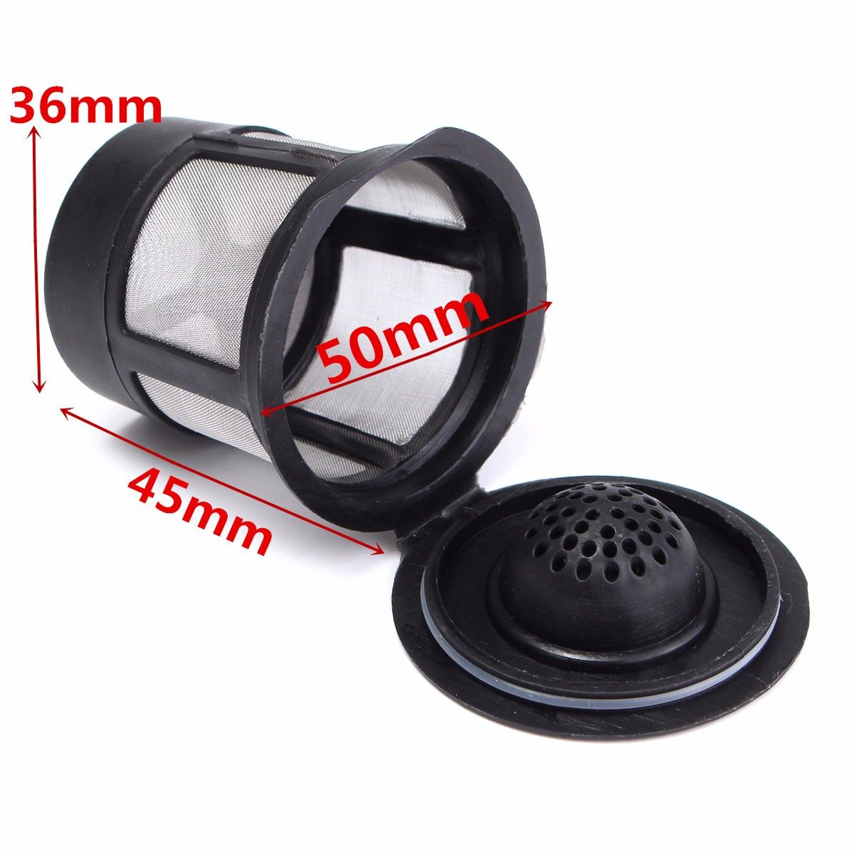 1Pcs-Stainless-Mesh-Black-Reusable-Single-Cup-Keurig-Solo-Filter-Pod-K-Cup-Coffee-1260130