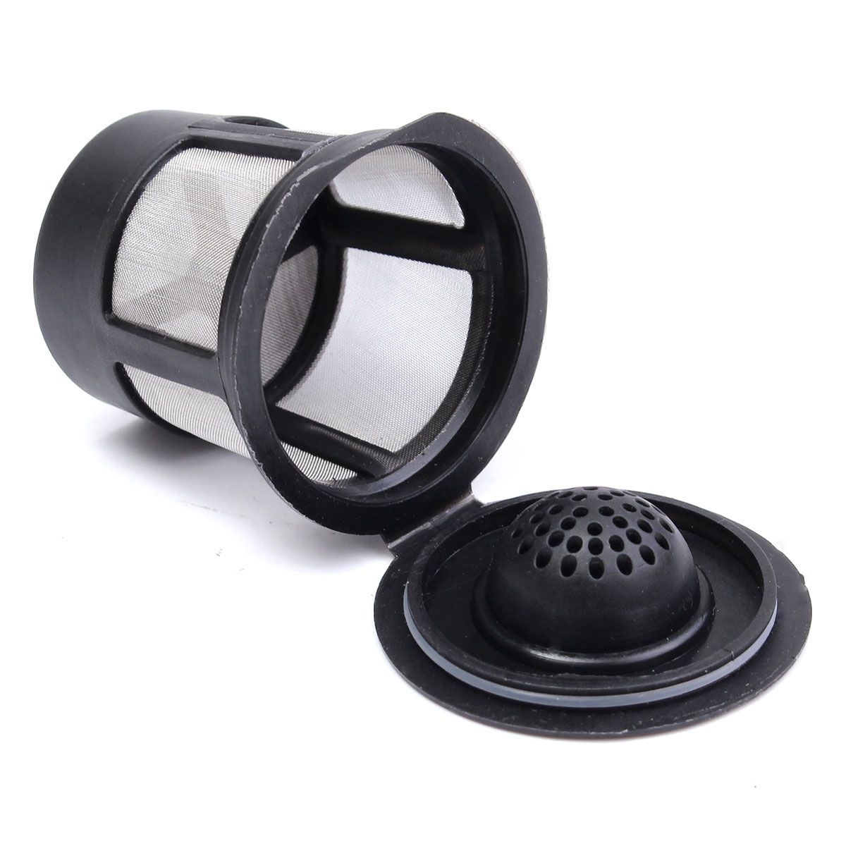 1Pcs-Stainless-Mesh-Black-Reusable-Single-Cup-Keurig-Solo-Filter-Pod-K-Cup-Coffee-1260130