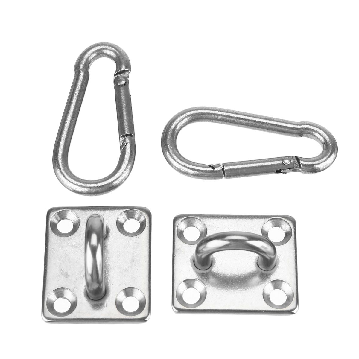 2-Sets-Of-Suspended-Ceiling-Wall-Mount-U-Shaped-Hooks-Stainless-Steel-Heavy-Duty-1689256