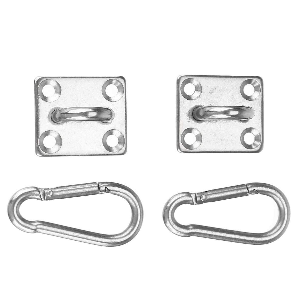 2-Sets-Of-Suspended-Ceiling-Wall-Mount-U-Shaped-Hooks-Stainless-Steel-Heavy-Duty-1689256