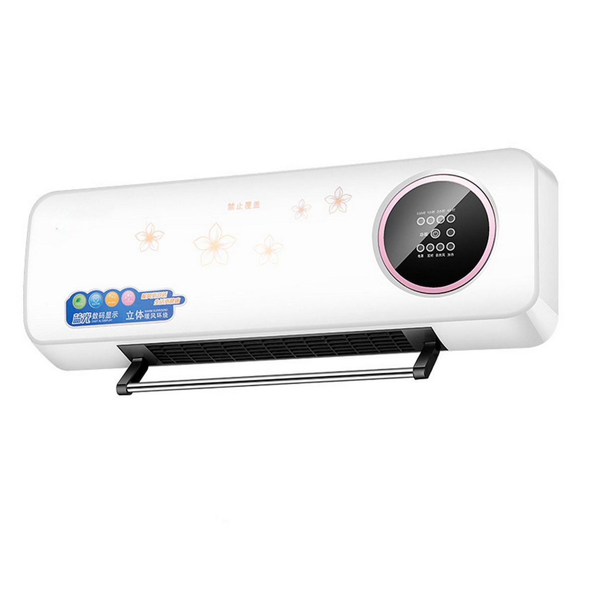 2000W-Electric-Timing-Wall-Mounted-Heater-Space-Heating-Air-Conditioner-W-Remote-1408861