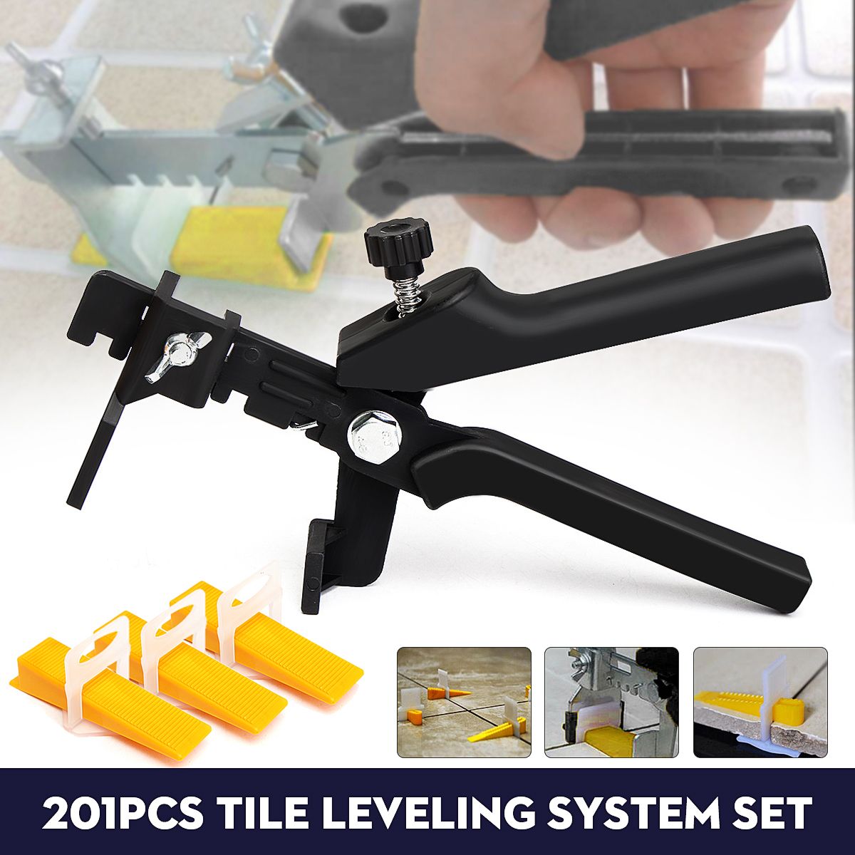 201Pcs-2mm-Tile-Leveling-Spacers-System-Set-100-Clips--100-Wedges--Plier-Tiling-Spacer-1383928