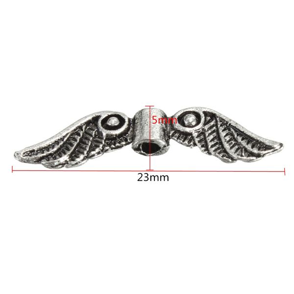 20pcs-Silver-Angel-Fairy-Wings-Charm-Spacer-Beads-Craft-Hardware-1014045