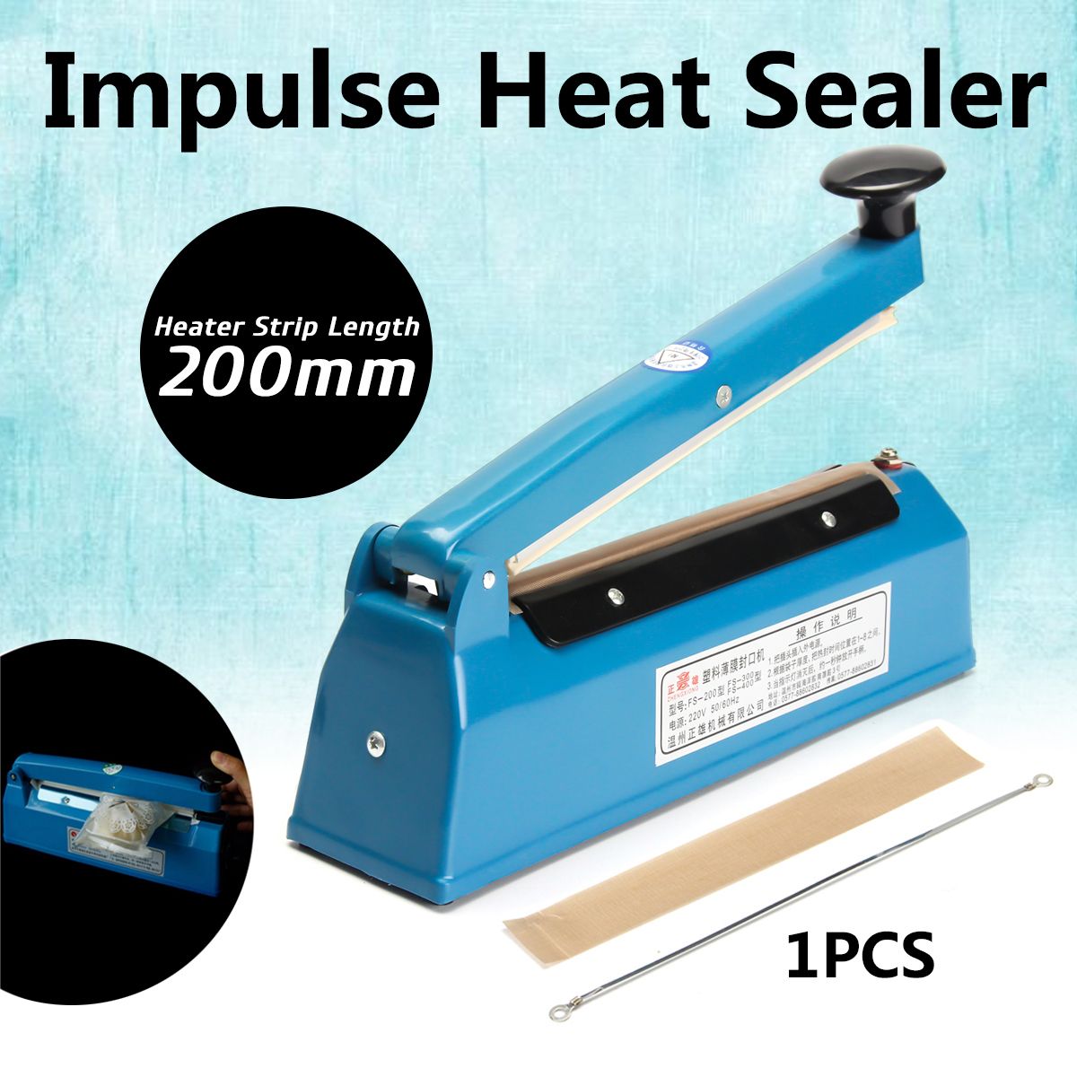 220V-180W-Impulse-Heat-Sealer-Seal-Ring-Machine-Plastic-Bag-Closer-PTFE-Seal-Ring-200mm-1129616