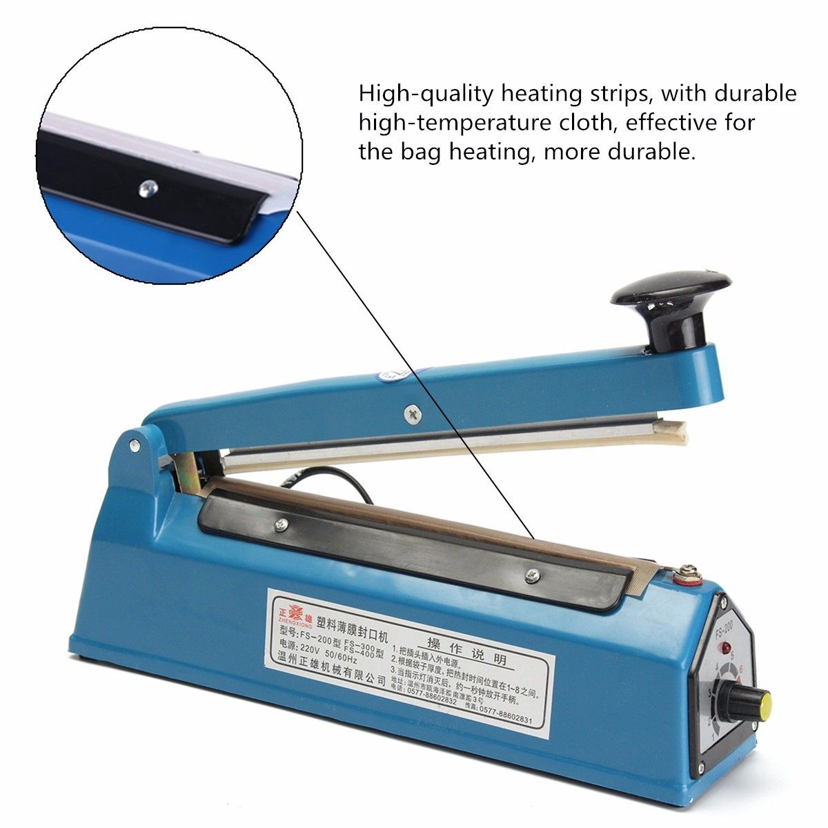 220V-180W-Impulse-Heat-Sealer-Seal-Ring-Machine-Plastic-Bag-Closer-PTFE-Seal-Ring-200mm-1129616