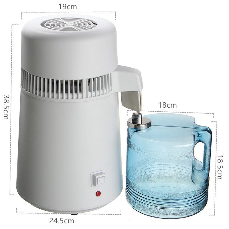 220V-4L-750W-Water-Distiller-Pure-Purifier-Filter-304-Stainless-Steel-1119484