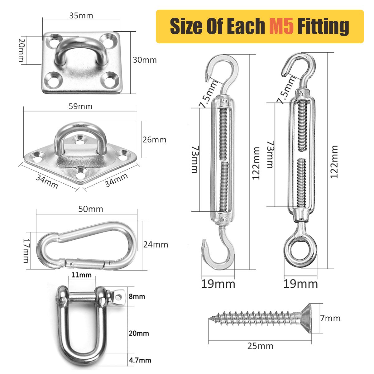 24Pcs-Sun-Shade-Sail-Accessories-for-Rectangle-or-Square-Shade-Sail-Replacement-Fitting-Tools-Kit-1392248