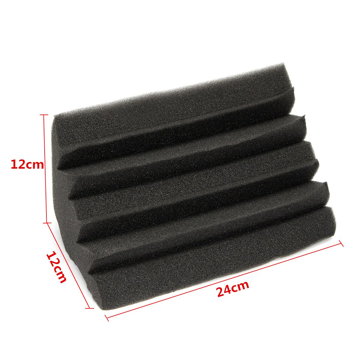 24x12x12cm-Acoustic-Foam-Sponge-Bass-Trap-Corner-Wall-Studio-Soundproof-Sound-Absorption-1172738