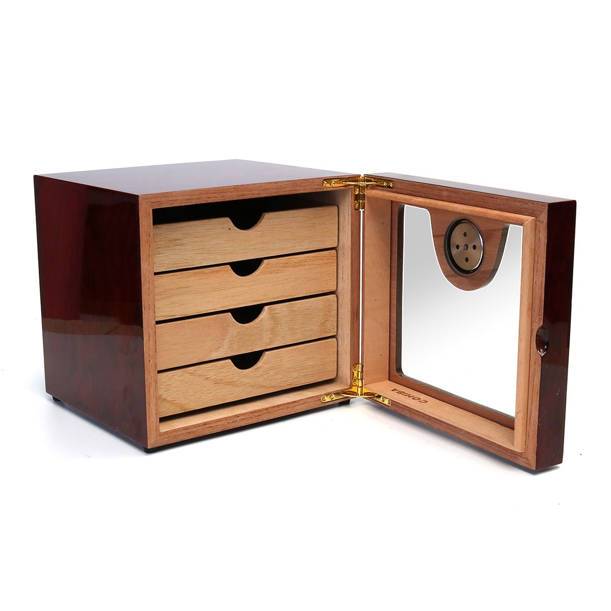 24x22x24cm-Humidor-Case-Portable-Case-Humidifier-Hygrometer-Humidor-Sigaren-Box-1522107