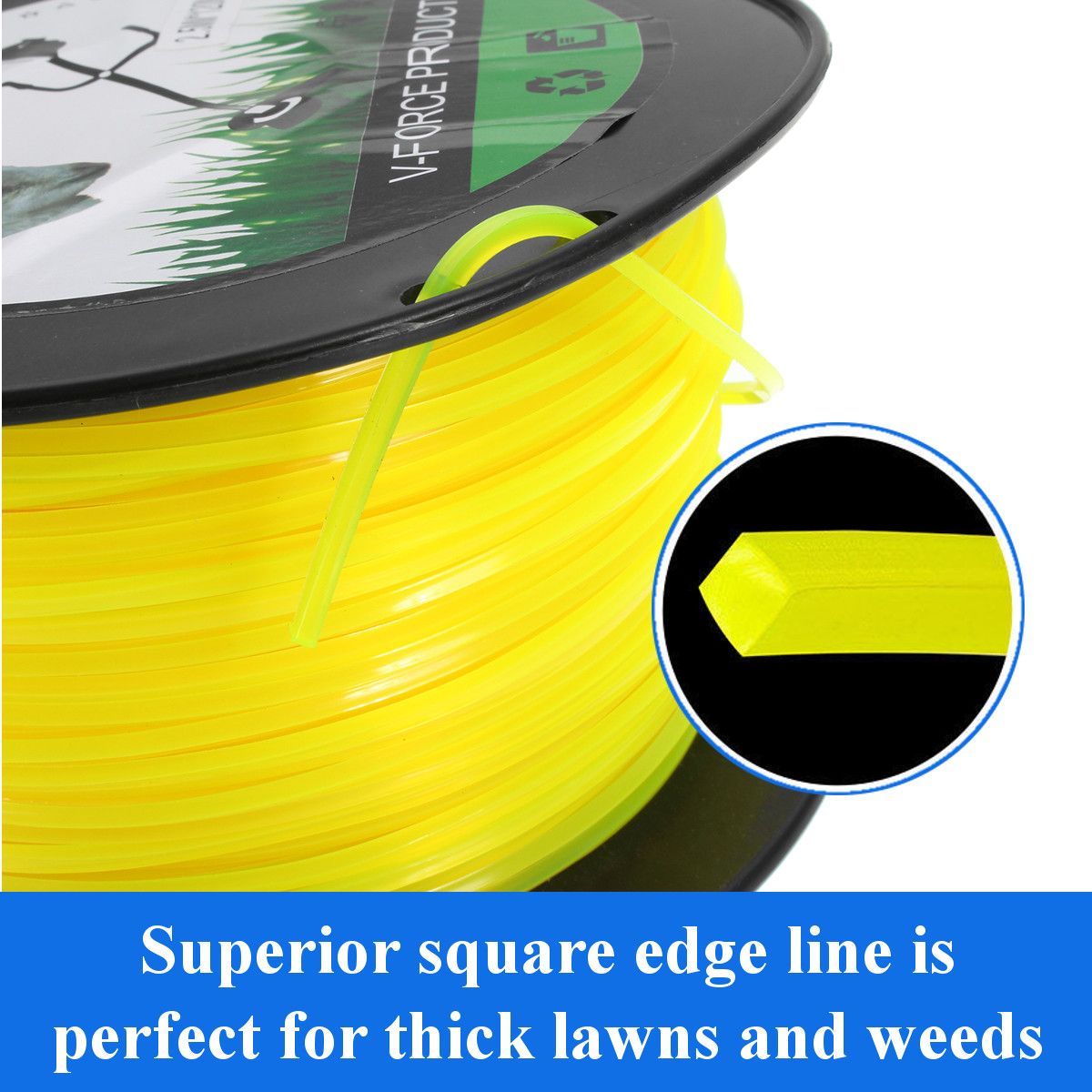 25mm-x-120m-Strimmer-Trimmer-Line-Brushcutter-Wire-Nylon-Cord-Mower-Rope-Tools-Kit-1356535