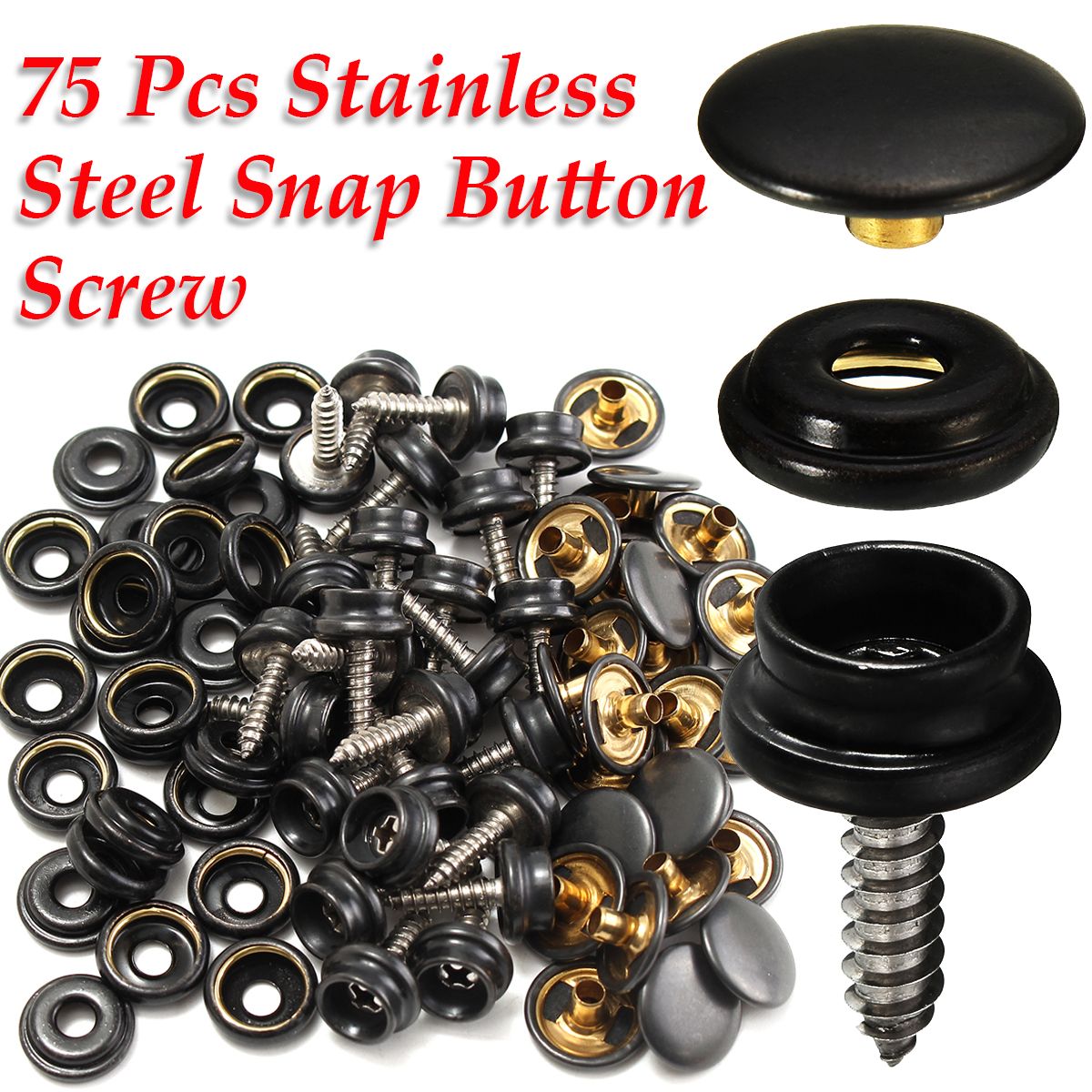 25pcs-15mm-Metal-Canvas-Buckle-Quick-Snap-Fastener-Buttons-Kits-1115949