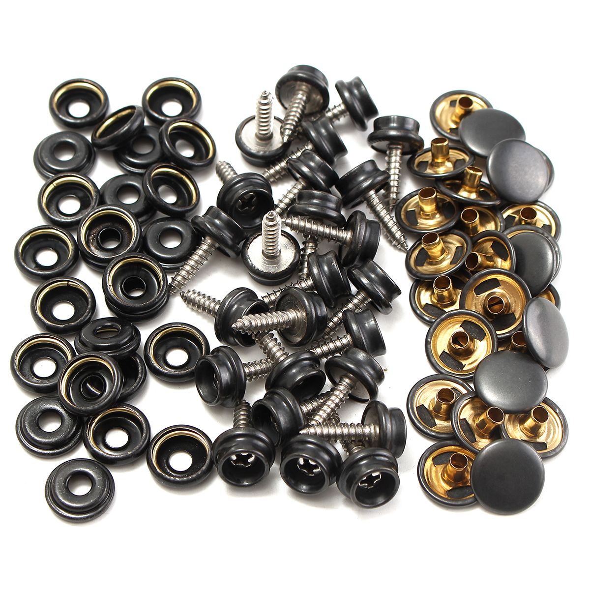 25pcs-15mm-Metal-Canvas-Buckle-Quick-Snap-Fastener-Buttons-Kits-1115949